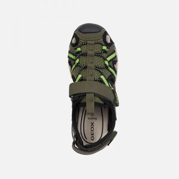 Grey boys' sandals Geox Borealis - Boys