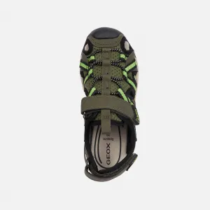 Grey boys' sandals Geox Borealis - Boys