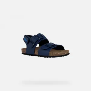 Dark blue boys' sandals Geox Ghita - Boys