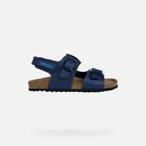 Dark blue boys' sandals Geox Ghita - Boys