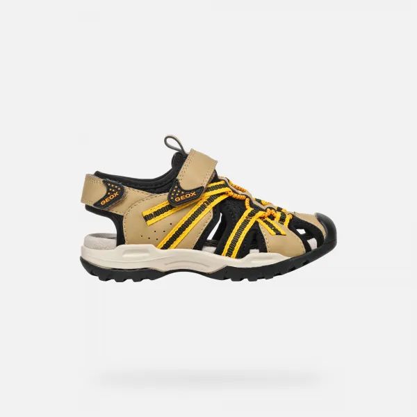 Beige boys' sandals Geox Borealis - Boys