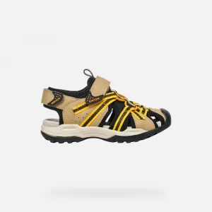 Beige boys' sandals Geox Borealis - Boys