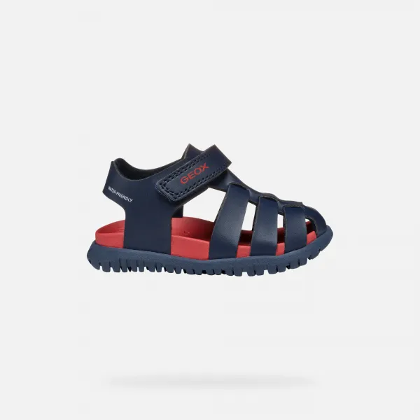 Dark blue boys' sandals Geox Fusbetto - Boys