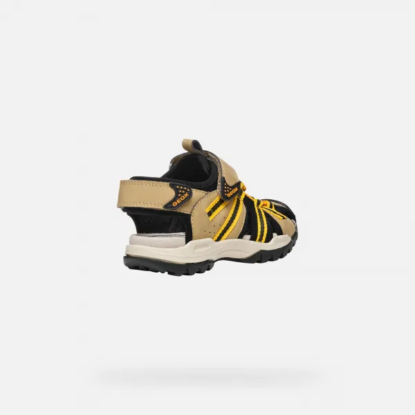 Beige boys' sandals Geox Borealis - Boys