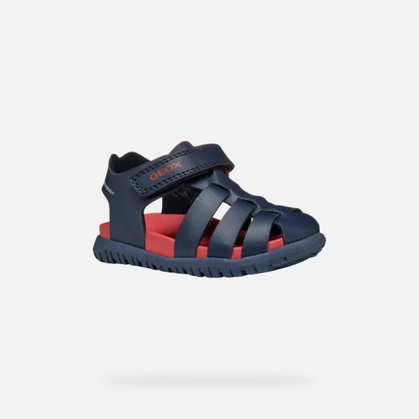 Dark blue boys' sandals Geox Fusbetto - Boys