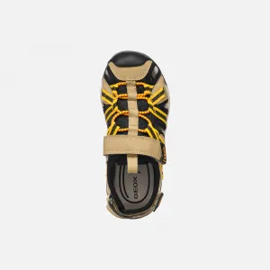 Beige boys' sandals Geox Borealis - Boys