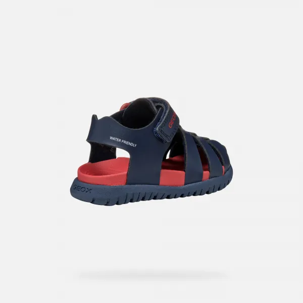 Dark blue boys' sandals Geox Fusbetto - Boys