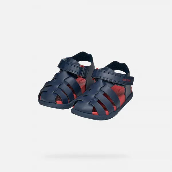 Dark blue boys' sandals Geox Fusbetto - Boys
