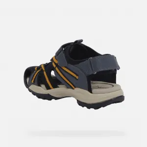 Dark blue boys' sandals Geox Borealis - Boys
