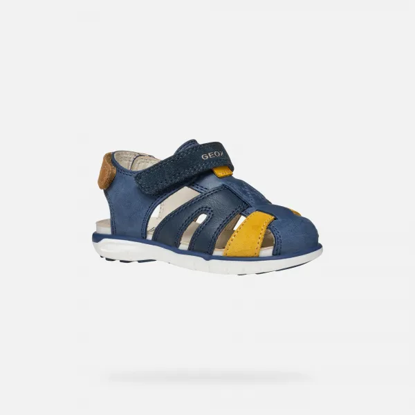 Dark blue boys' sandals Geox Delhi - Boys