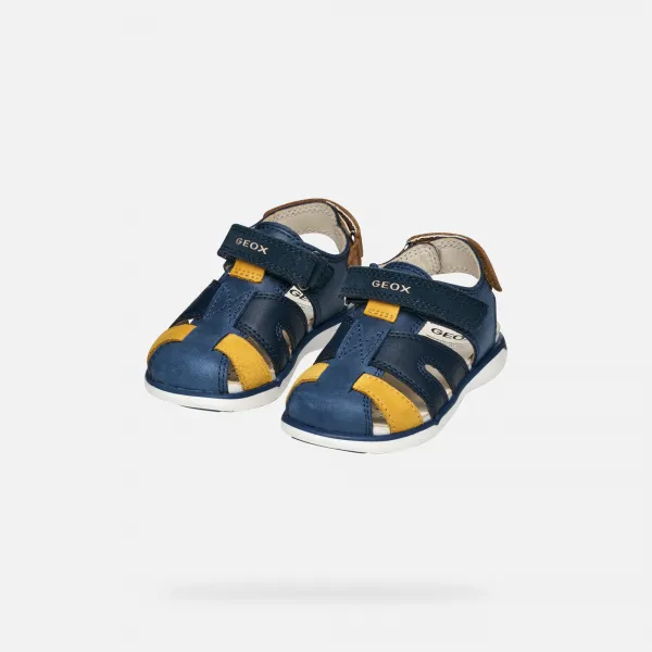 Dark blue boys' sandals Geox Delhi - Boys