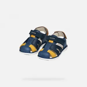 Dark blue boys' sandals Geox Delhi - Boys