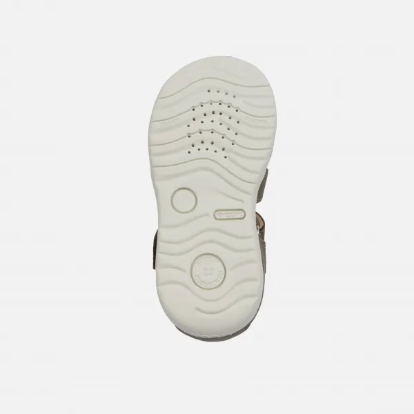 Light green boys' sandals Geox Macchia - Boys