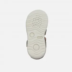 Light green boys' sandals Geox Macchia - Boys