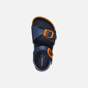 Dark blue boys' sandals Geox Ghita - Boys
