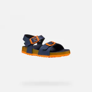 Dark blue boys' sandals Geox Ghita - Boys
