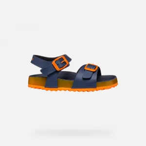 Dark blue boys' sandals Geox Ghita - Boys