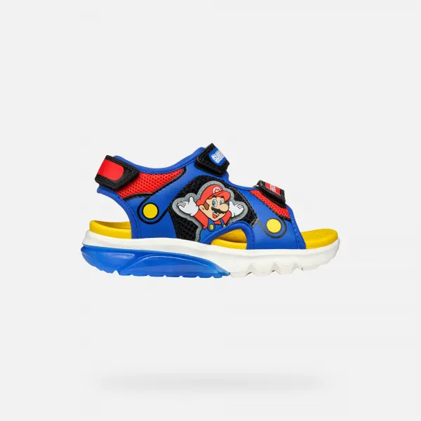 Blue boys' sandals Geox Ciberdron - Boys