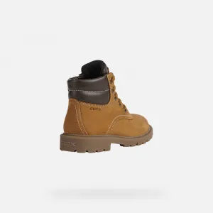 Light brown boys' ankle boots Geox Shaylax - Boys