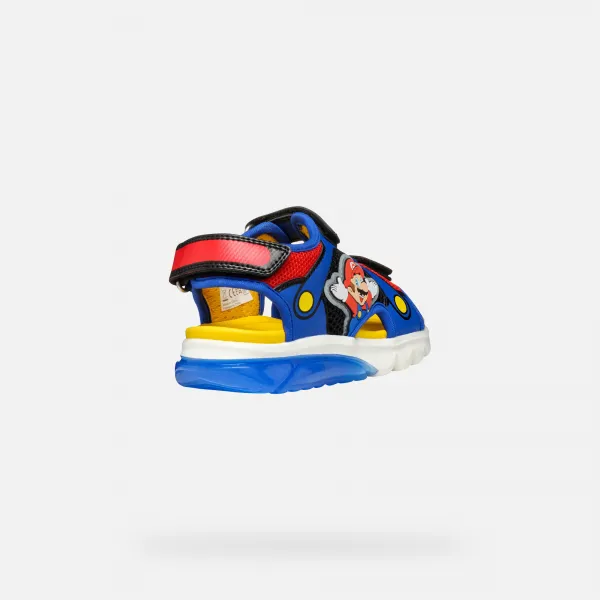 Blue boys' sandals Geox Ciberdron - Boys