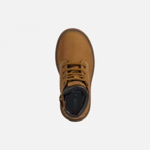 Light brown boys' ankle boots Geox Shaylax - Boys