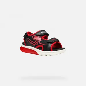 Black boys' sandals Geox Ciberdron - Boys