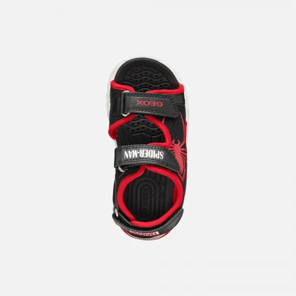 Black boys' sandals Geox Ciberdron - Boys