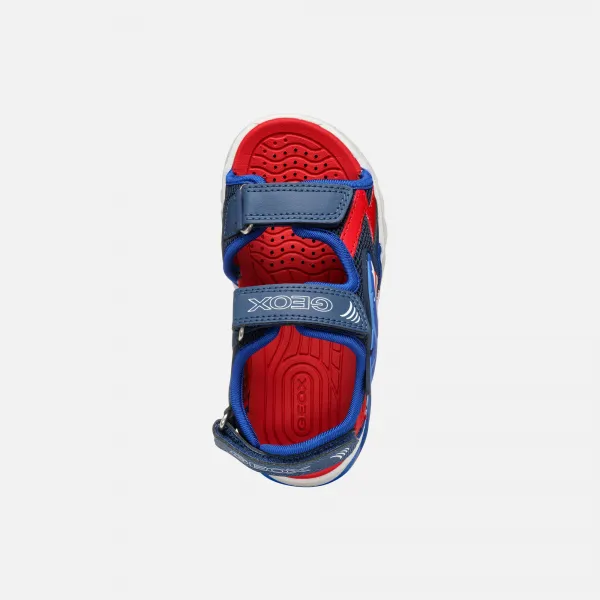 Dark blue boys' sandals Geox Ciberdron - Boys