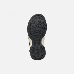 Dark green boys' sandals Geox Borealis - Boys