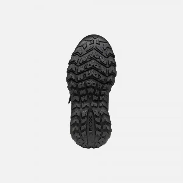 Black boys' ankle boots Geox Simbyos ABX - Boys