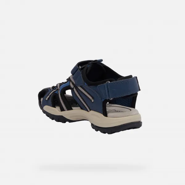 Dark blue boys' sandals Geox Borealis - Boys