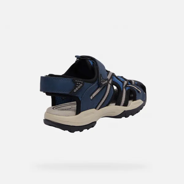 Dark blue boys' sandals Geox Borealis - Boys