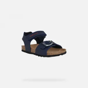 Blue boys' sandals Geox Chalki - Boys