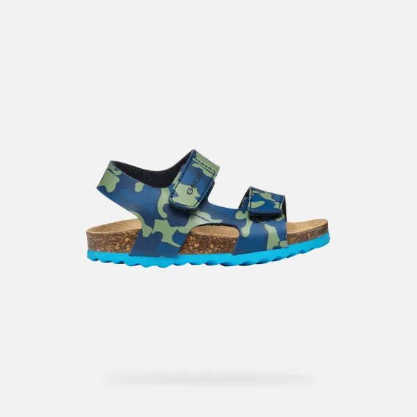 Blue boys' sandals Geox Chalki - Boys