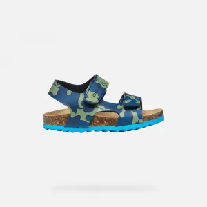 Blue boys' sandals Geox Chalki - Boys