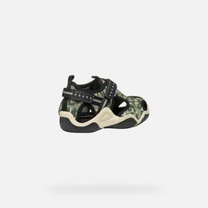 Geox Wader Olive Boys' Sandals - Boys