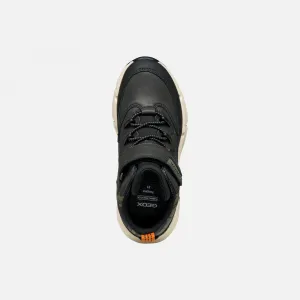 Black boys' ankle boots Geox Flexyper Plus - Boys