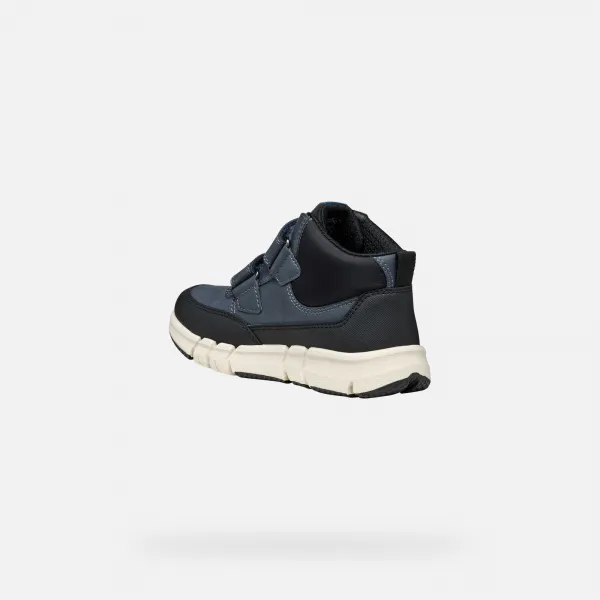Dark blue boys' ankle boots Geox Flexyper - Boys