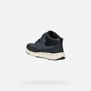 Dark blue boys' ankle boots Geox Flexyper - Boys