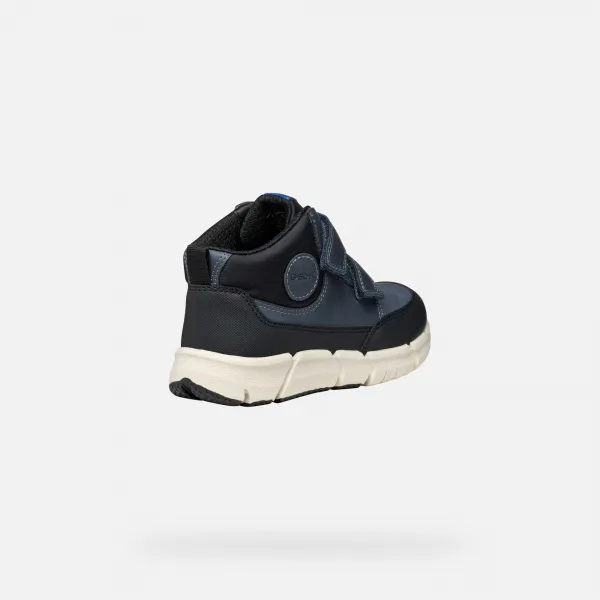 Dark blue boys' ankle boots Geox Flexyper - Boys