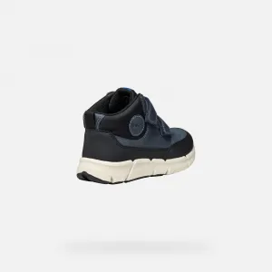 Dark blue boys' ankle boots Geox Flexyper - Boys