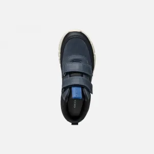 Dark blue boys' ankle boots Geox Flexyper - Boys