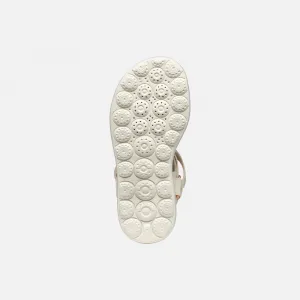 Cream Girls Sandals Geox Puffypop - Girls