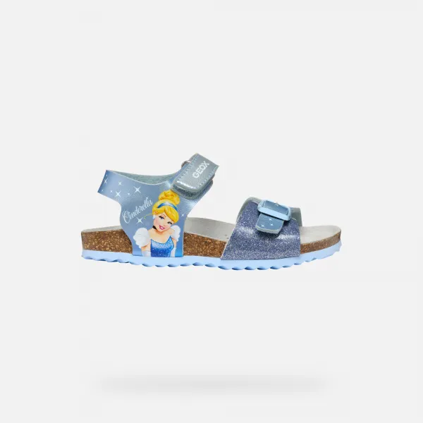 Blue Girls' Sandals Geox Adriel - Girls