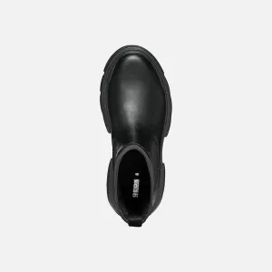 Black Girls Ankle Boots Geox Junette - Girls