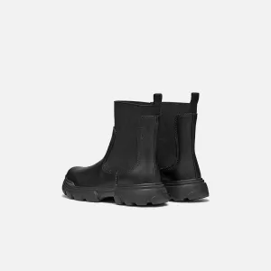 Black Girls Ankle Boots Geox Junette - Girls