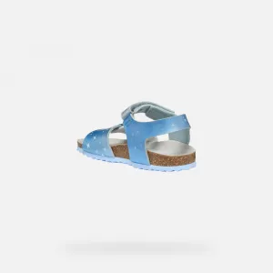 Blue Girls' Sandals Geox Adriel - Girls