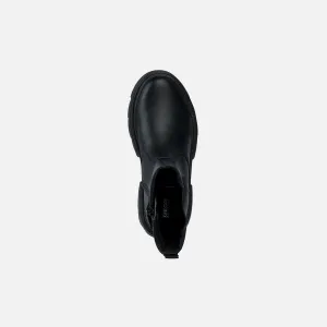 Black Girls Ankle Boots Geox Junette - Girls