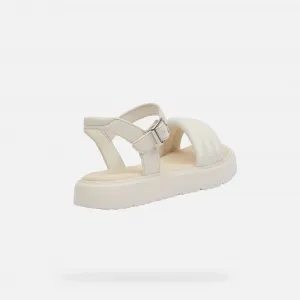 Cream Girls' Sandals Geox Kodette - Girls