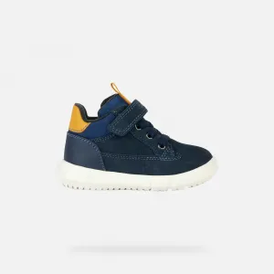 Dark Blue Girls Ankle Boots Geox Hyroo - Girls
